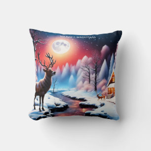 Coussin Noël au Creek
