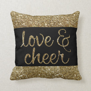 Coussin Noël brillant d'effet de parties scintillantes