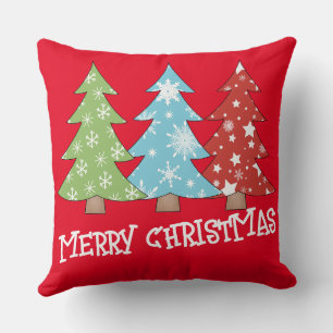 Coussin Noël de Noël minimaliste Noël