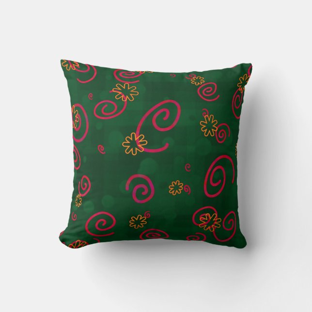 Coussin Noël décoratif (Recto)