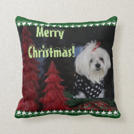 Coussin Noël maltais