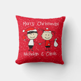 Coussin Noël personnalisable pour les vacances amusantes p
