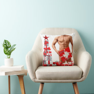Coussin Noël SlipperyJoe Cadeaux gay pride LGBTQIA envelop