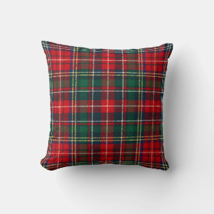 Coussin Noël Tartan Plaid Classique