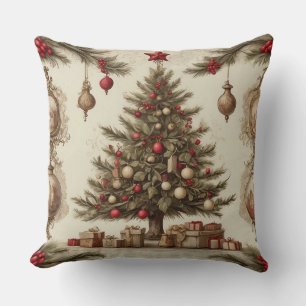 Coussin Noël vintage