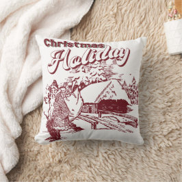 Coussin Noël vintage 