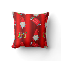 Noël Whimsical Red Gnomes