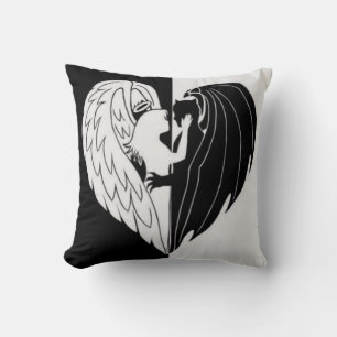 Coussin Noir blanc