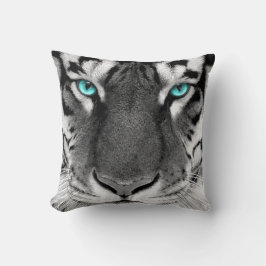 Coussin noir blanc de motif