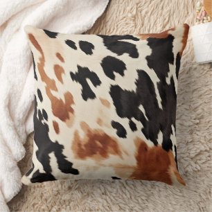 Coussin Noir Crème Brown