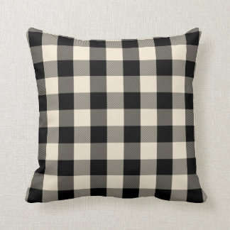 Coussin noir de guingan