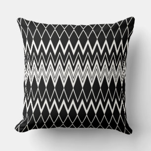 Coussin Noir et blanc