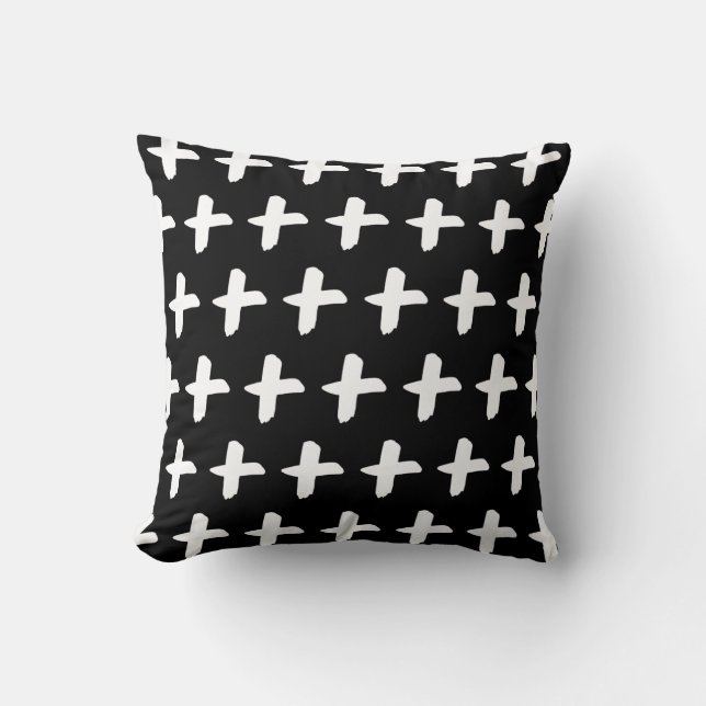Coussin noir et blanc (Recto)