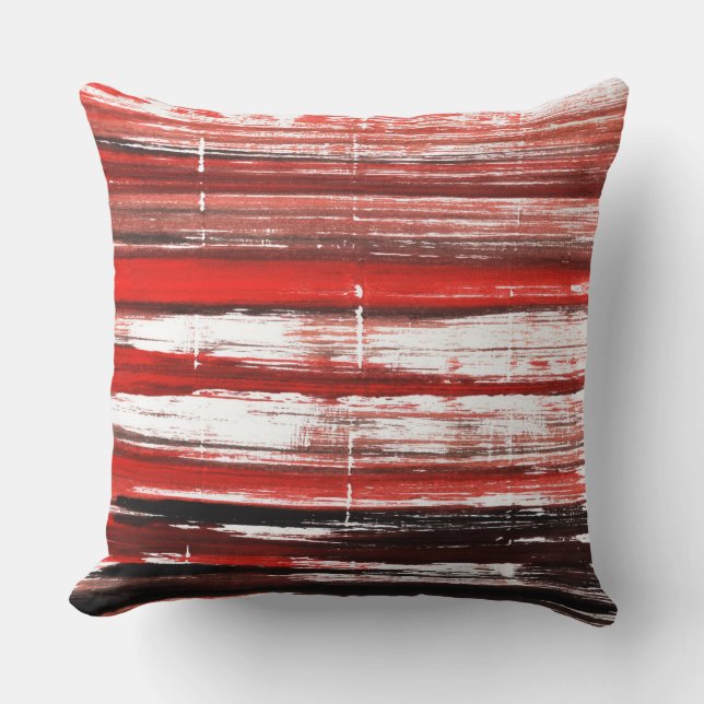 Coussin Noir rouge (Recto)