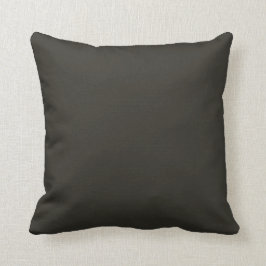 Coussin noir solide