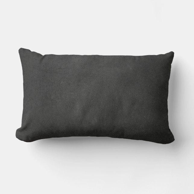 Coussin noir tableau noir (Recto)
