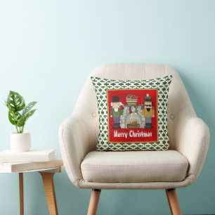 Coussin Noisette de Noël Panier de vacances