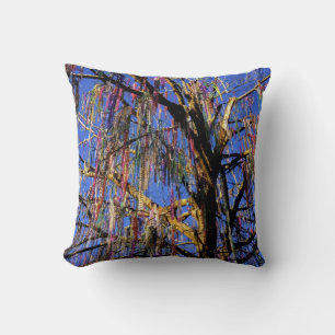 Coussin nola gras mardi perles nouvelle orléans photograph