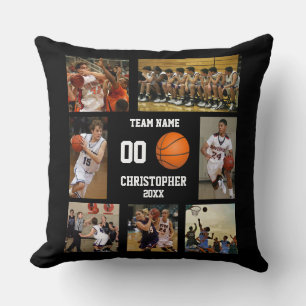 Coussin Nom du joueur de l'équipe Basketball photo