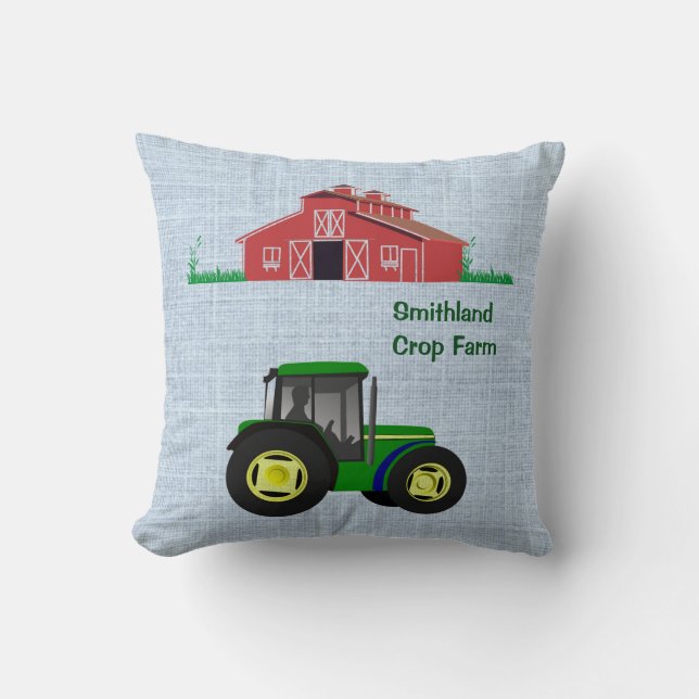 Coussin Nom facultatif de grange de ferme de pays de (Recto)