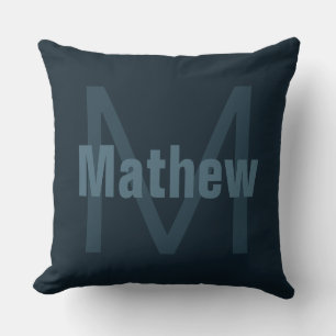 Coussin Nom modifiable moderne