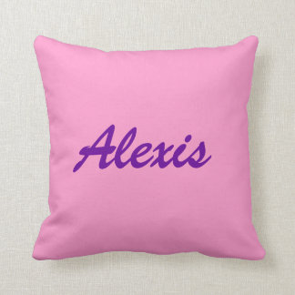 Coussin nommé ! Faites vos propres !