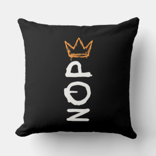Coussin Non pas de rois Amérique Démocratie Anti-Trump I