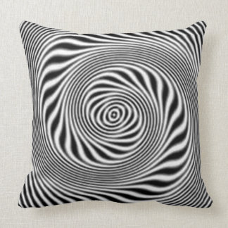 Coussin norme abestrato le noire et le blanc