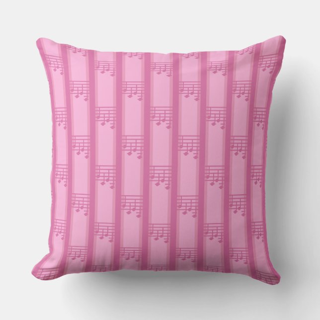 Coussin Note de musique triée (Recto)