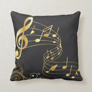 Coussin Note musicale Design royal