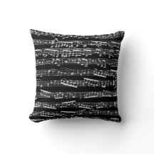 Notes noires et blanches de musique