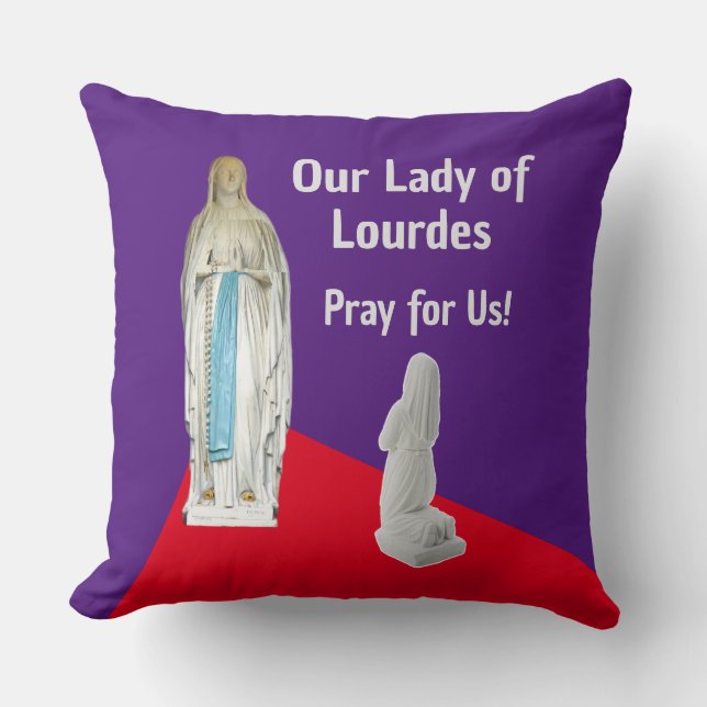 Coussin Notre-Dame de Fatima (Recto)