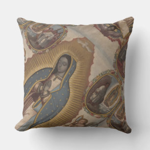 Coussin notre dame de guadalupe