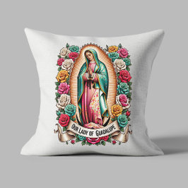 Coussin Notre-Dame de Guadalupe