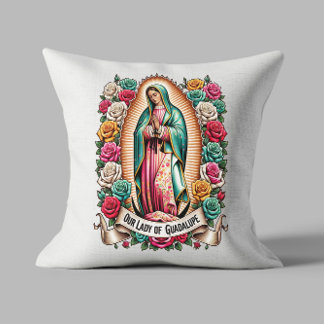 Coussin Notre-Dame de Guadalupe