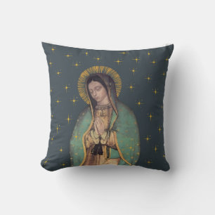 Coussin Notre-Dame de Guadalupe Vierge Marie Jetez l'oreil