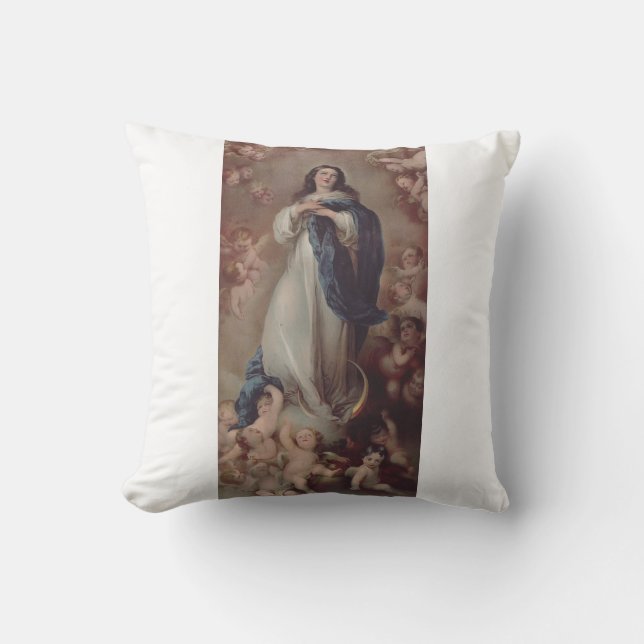 Coussin Notre-Dame de l'Immaculée Conception (Recto)