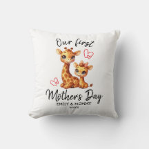 NOTRE PREMIÈRE FÊTE DE LA MÈRE BÉBÉ&MAMA GIRAFFE