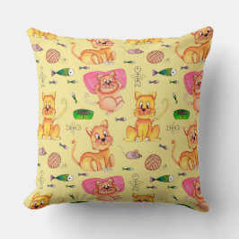 Coussin nourriture bol poisson animal de compagnie chat fé