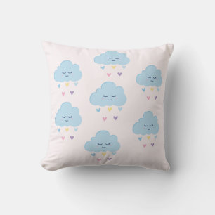 Coussin Nourriture des nuages mignons
