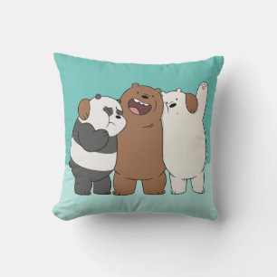 Coussin Nous, Groupe Ours Nus Hug
