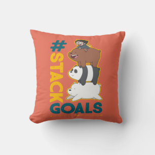 Coussin Nous portons des ours nus et nous choisissons - #S