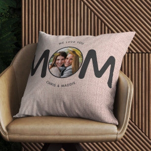 Coussin Nous t'aimons Mère moderne Fête des mères Cadeau r
