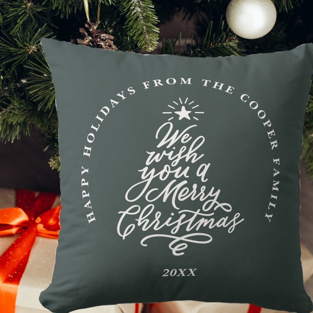 Coussin Nous Vous Souhaitons Joyeux Noël (Créateur téléchargé)