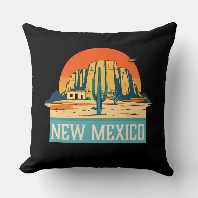 Coussin Nouveau-Mexique États-Unis d'Amérique (Recto)