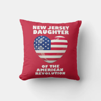 Coussin NOUVEAU T-Shirt Fille du NEW JERSEY Révolution Amé