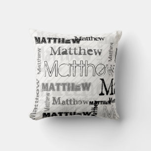 Coussin NOUVEAUTÉ ! Un Enfant branché Nommé Cadeau Décor J