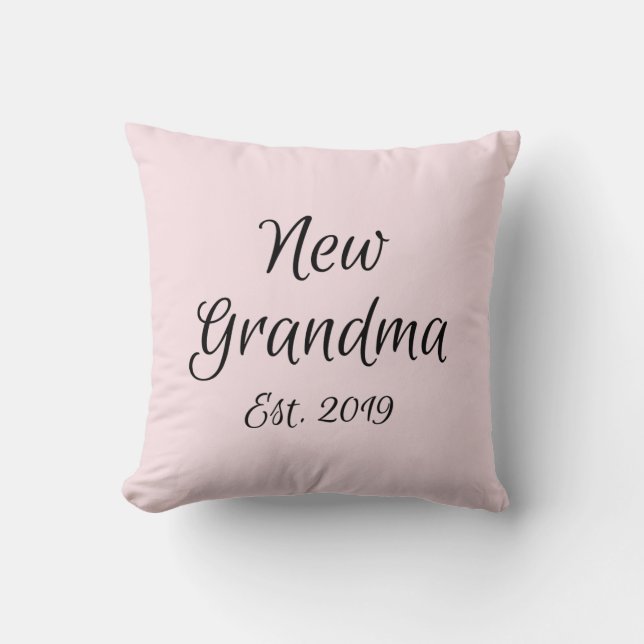Coussin Nouvel est de grand-maman. Rose de grand-mère de (Recto)