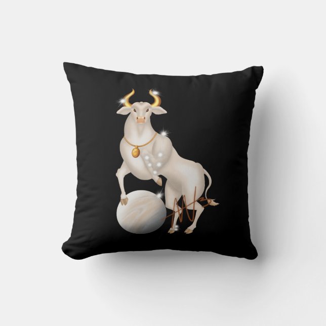 Coussin Nova Taurus Venus Zodiac (Recto)