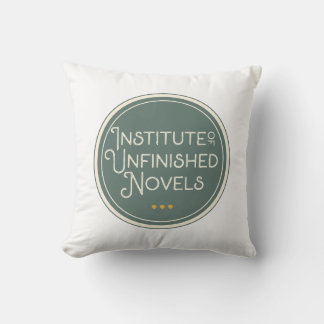 Coussin Novel inachevé | Livre cadeau Lover | Écrivain